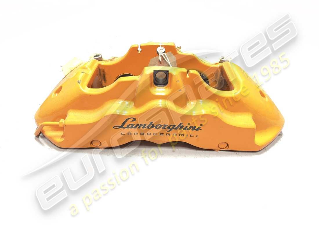OCCASION Lamborghini ÉTRIER DE FREIN CCB ORANGE . NUMÉRO DE PIÈCE 4T0615106C (1)