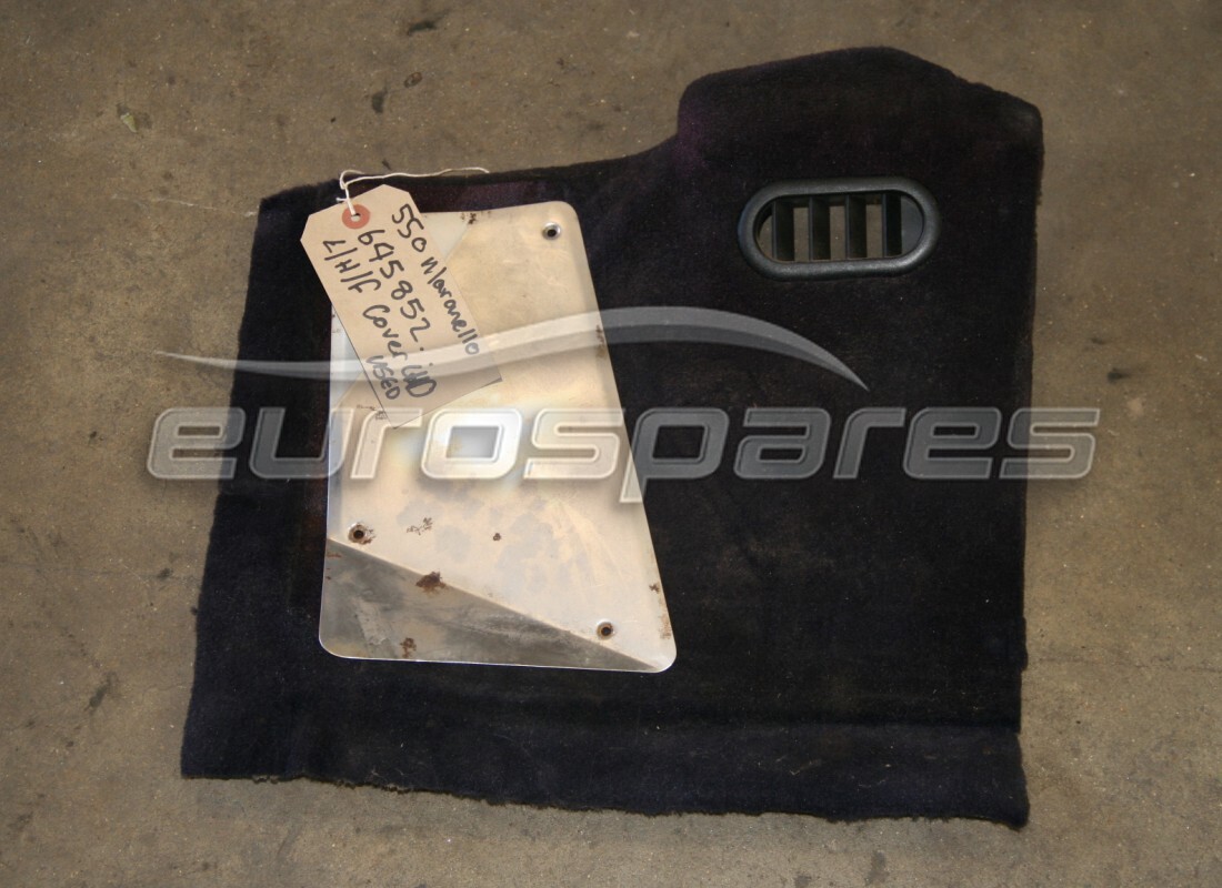UTILISÉ Ferrari COUVERCLE LATÉRAL AVANT GAUCHE. NUMÉRO DE PIÈCE 645852.. (1)