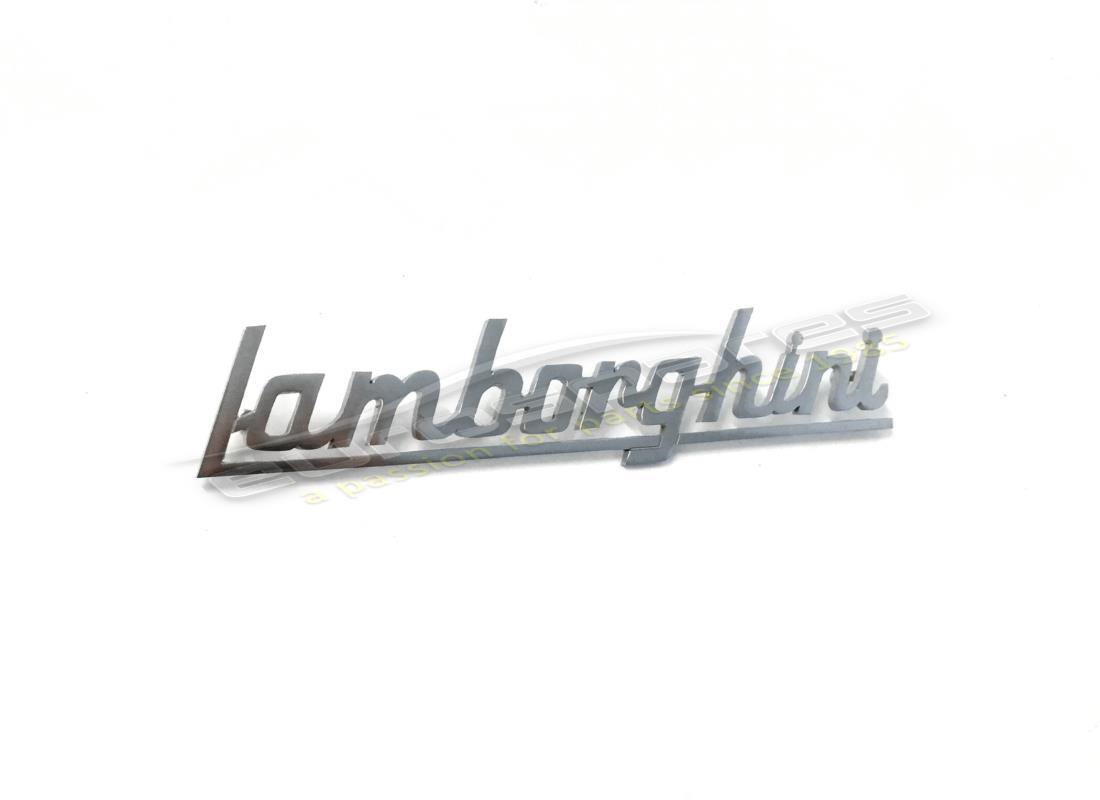 nouveau badge lettres lamborghini (chrome). numéro de pièce 006106554 (1)