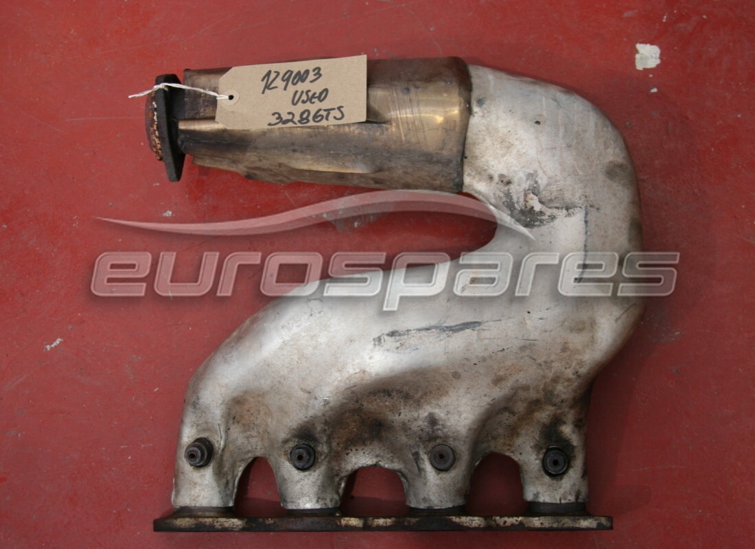 COLLECTEUR D'ÉCHAPPEMENT ARRIÈRE UTILISÉ Ferrari. NUMÉRO DE PIÈCE 129003 (1)