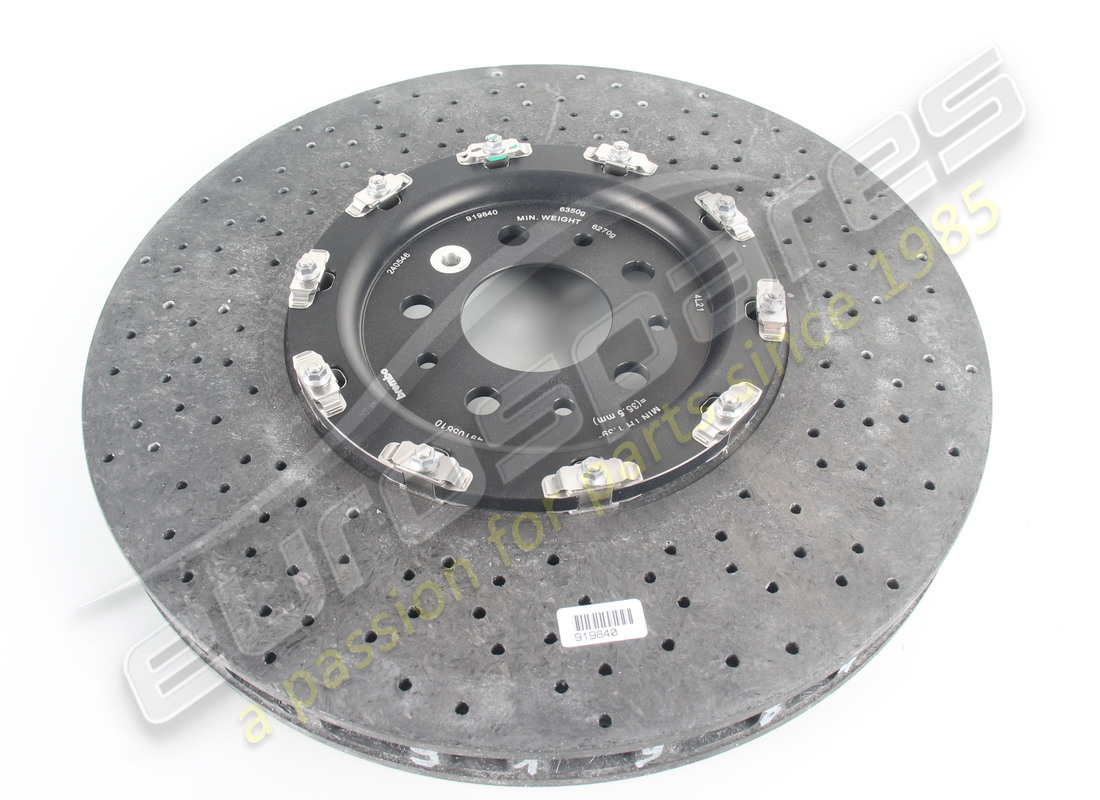 disque de frein avant neuf ferrari, carbone-céramique. référence 240546 (1)