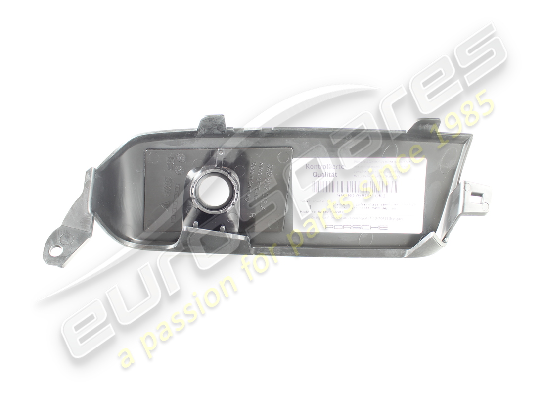 NOUVELLE GARNITURE PORSCHE POUR ENTRÉE D'AIR NOIR MAT. RÉFÉRENCE 992807580BOK1 (2) nouvelle garniture porsche pour entrée d'air noir mat. référence 992807580bok1 (2)