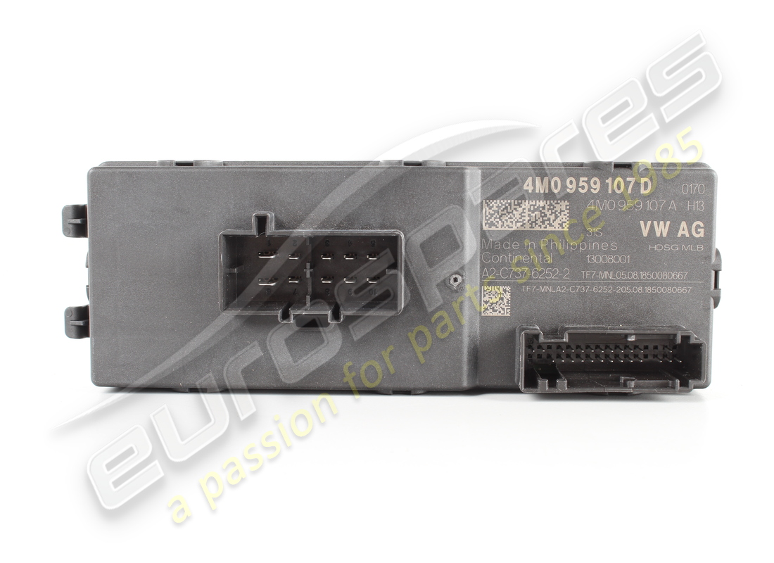 COMMANDE LAMBORGHINI D'OCCASION, DIAGNOSTIC DU COUVERCLE DU COFFRE-ADR : 06D. NUMÉRO DE PIÈCE 4M0959107D (1) commande lamborghini d'occasion, diagnostic du couvercle du coffre-adr : 06d. numéro de pièce 4m0959107d (1)