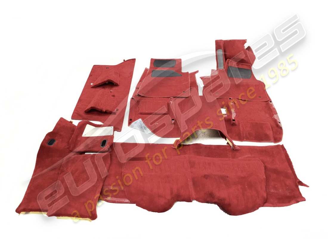 utilisé eurospares panneaux intérieurs et ensemble de tapis (rouge bordeaux). numéro de pièce eap1226104 (3)