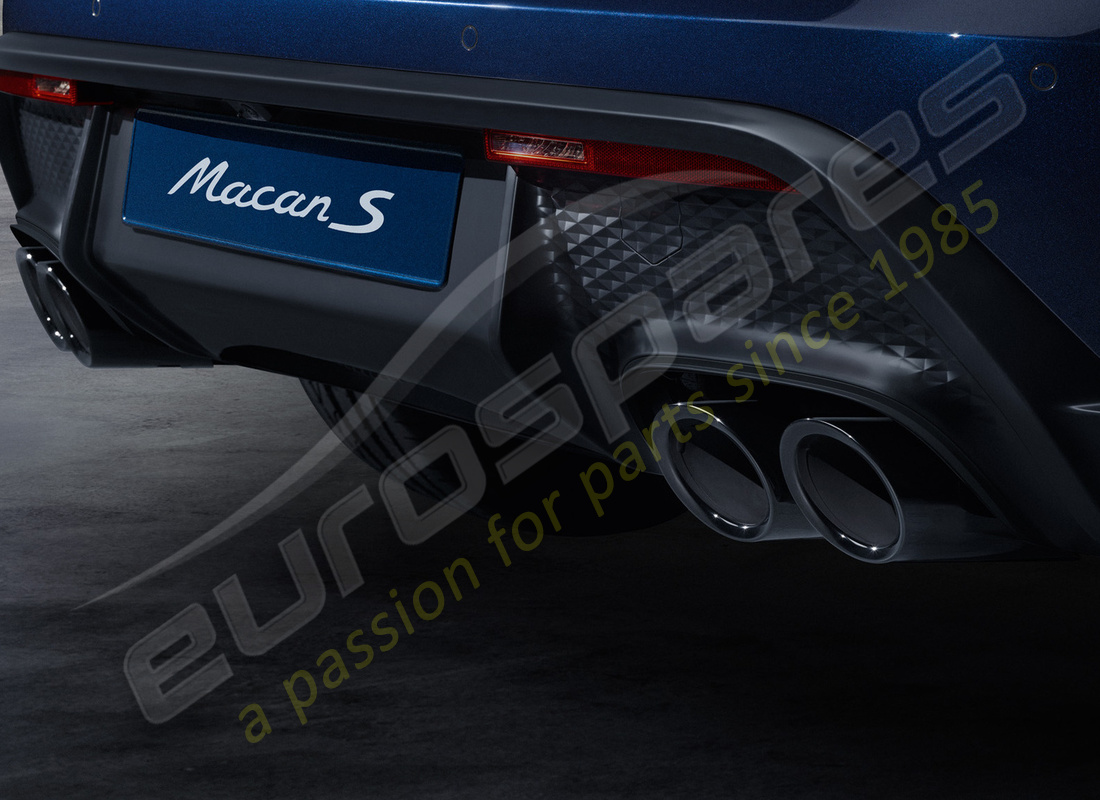 nouveau porsche sport tuyaux d'échappement. numéro de pièce 95b044205a (2)