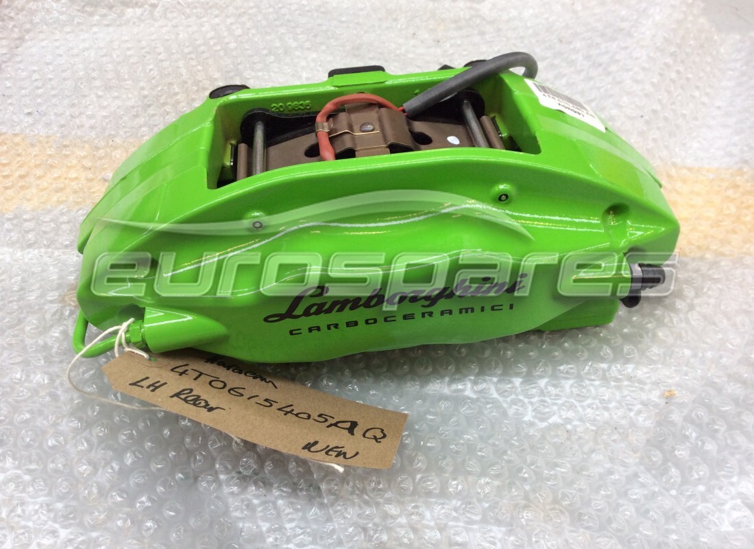 NOUVEL ÉTRIER ARRIÈRE Lamborghini EN VERT . NUMÉRO DE PIÈCE 4T0615405AQ (1)