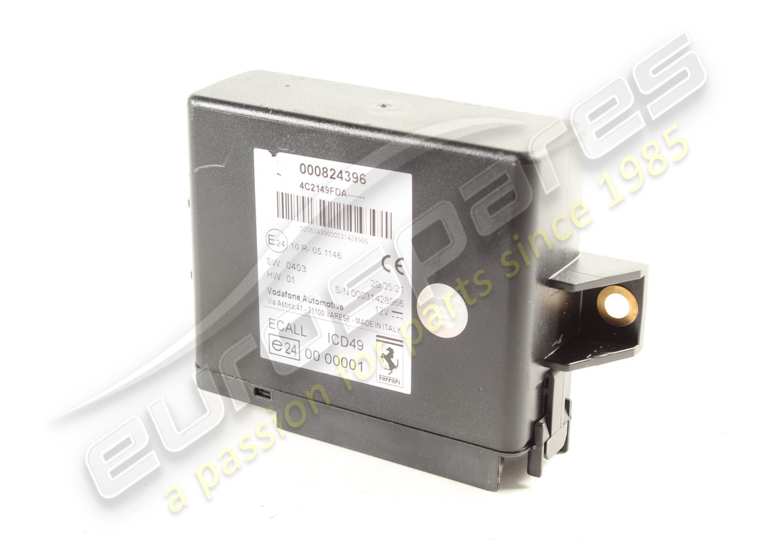 utilisé ferrari tcu ecall / svr. numéro de pièce 824396 (2)