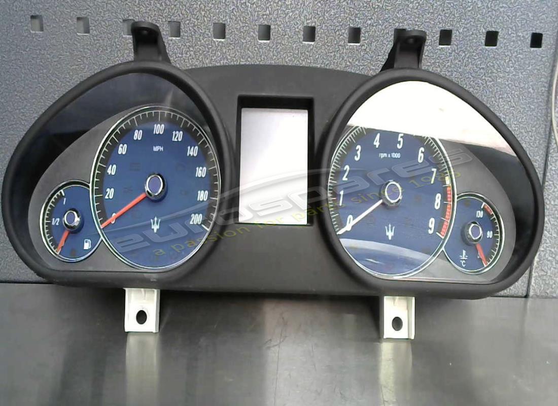 Maserati INSTRUMENT DASH UTILISÉ. NUMÉRO DE PIÈCE 249707 (1)