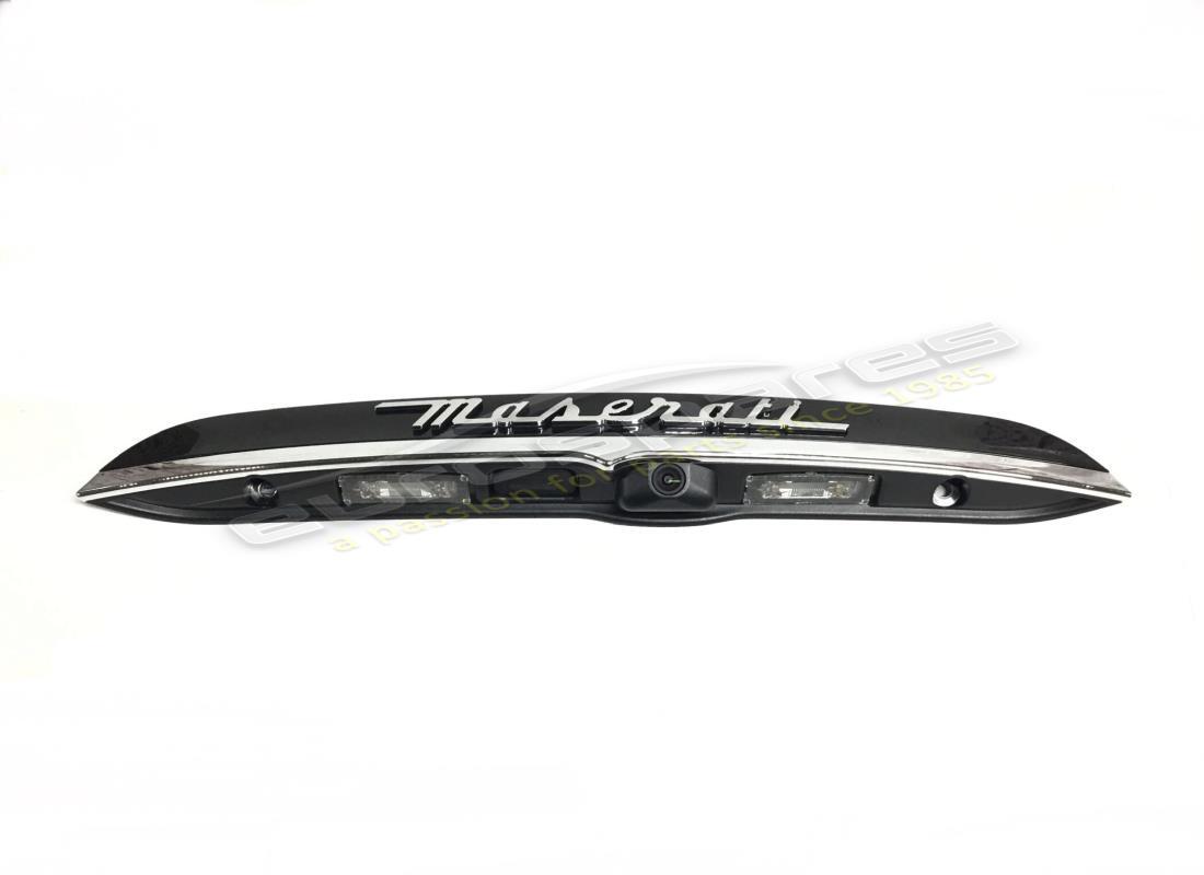 nouvelle barre de feux arrière maserati, noir soie. numéro de pièce 670126337 (1)