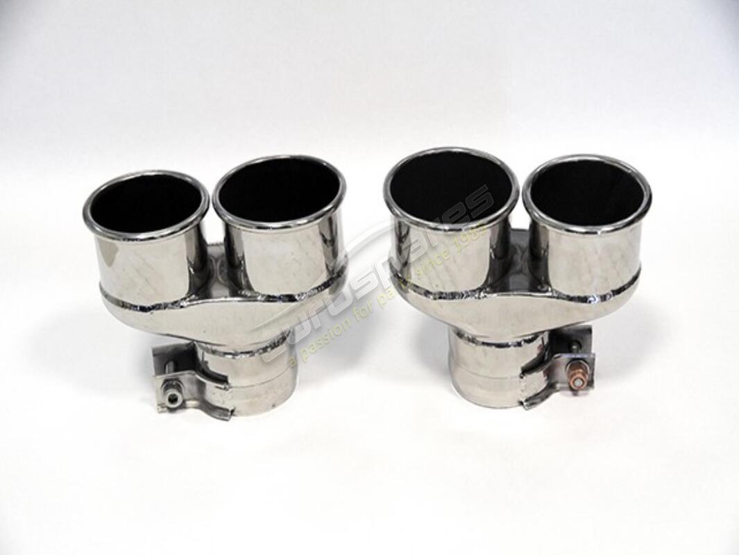 nouveau kit d'embouts quad end tubi 996 turbo & turbo s my2005. numéro de pièce 04080071029 (1)