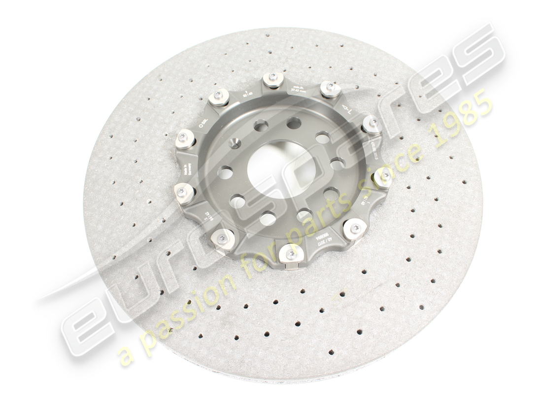 DISQUE DE FREIN AVANT GAUCHE NEUF Lamborghini EN CÉRAMIQUE (VENTILÉ). NUMÉRO DE PIÈCE 470615301G (1)