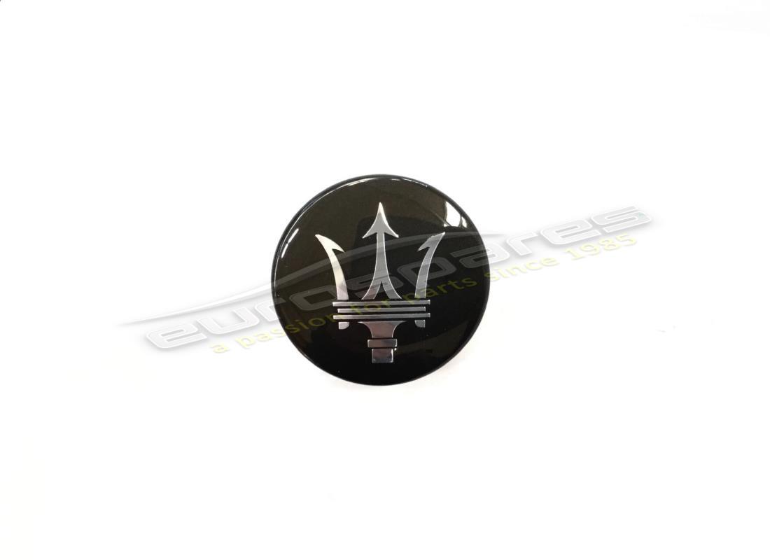 nouveau badge de roue maserati (visage 60mm). numéro de pièce 670123128 (1)