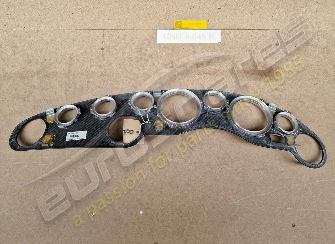 panneau de tableau de bord en carbone lamborghini utilisé. numéro de pièce 0060006340 (7)