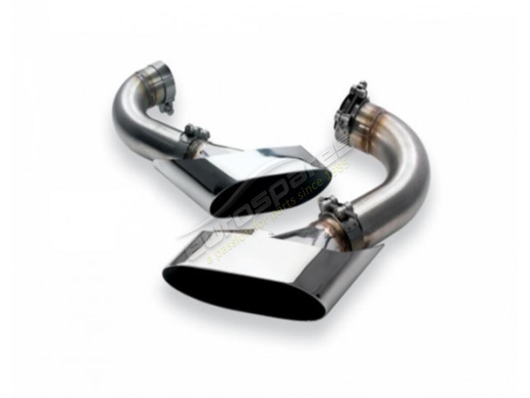 nouveaux embouts ovaux tubi cayenne 955 turbo. numéro de pièce 04090571020 (1)