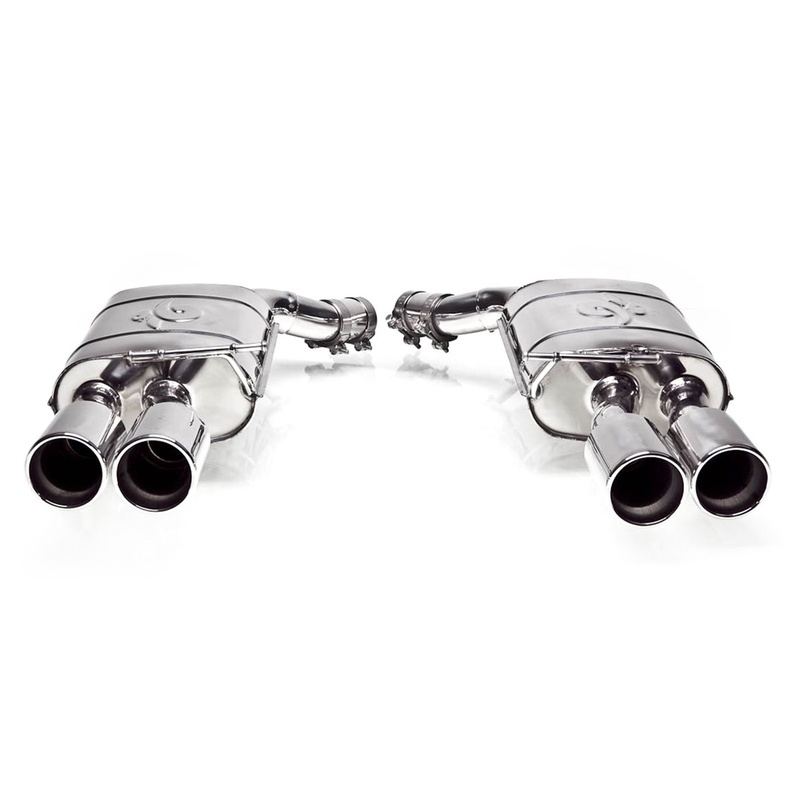 nouveau échappement tubi bmw m6. numéro de pièce tsbmwm6c06003a (1)