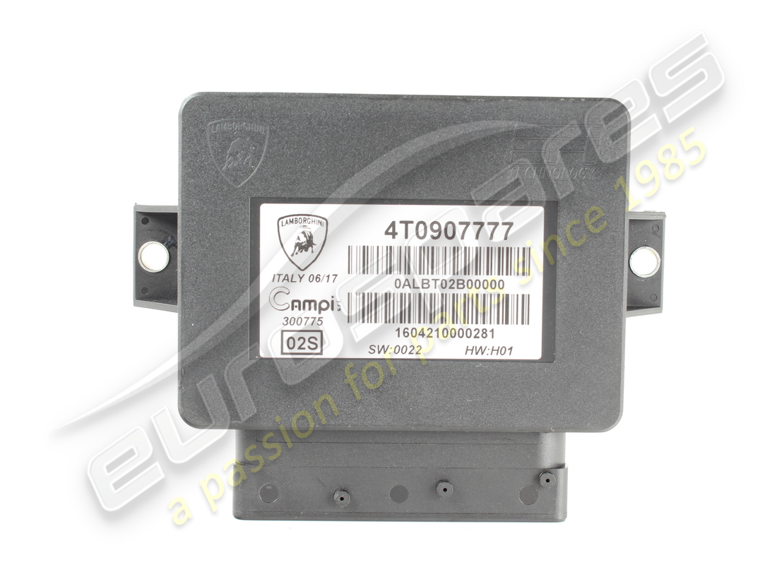 UTILISÉ Lamborghini UNITÉ DE CONTRÔLE EL. NUMÉRO DE PIÈCE 4T0907777 (1)