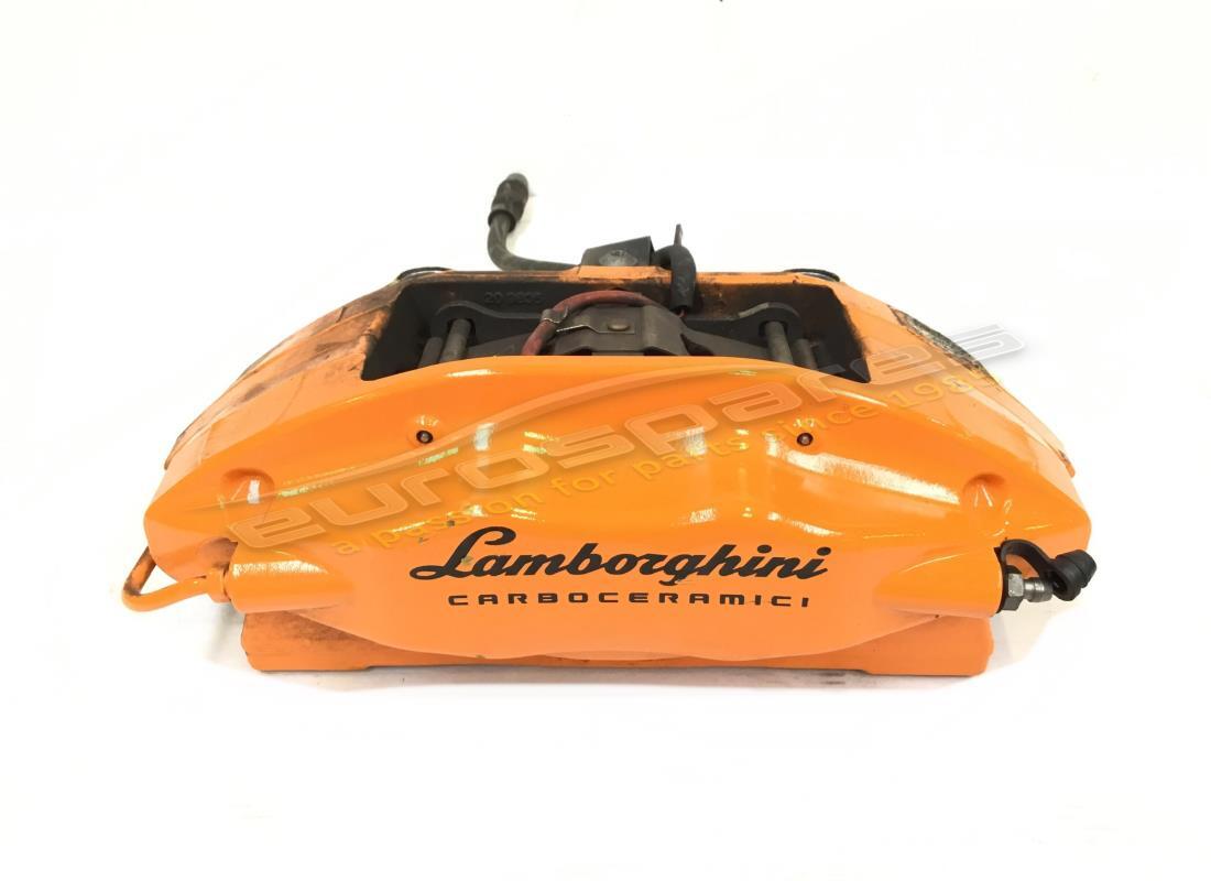 lamborghini étrier coulissant stahl orange utilisé. numéro de pièce 4t0615405ag (1)