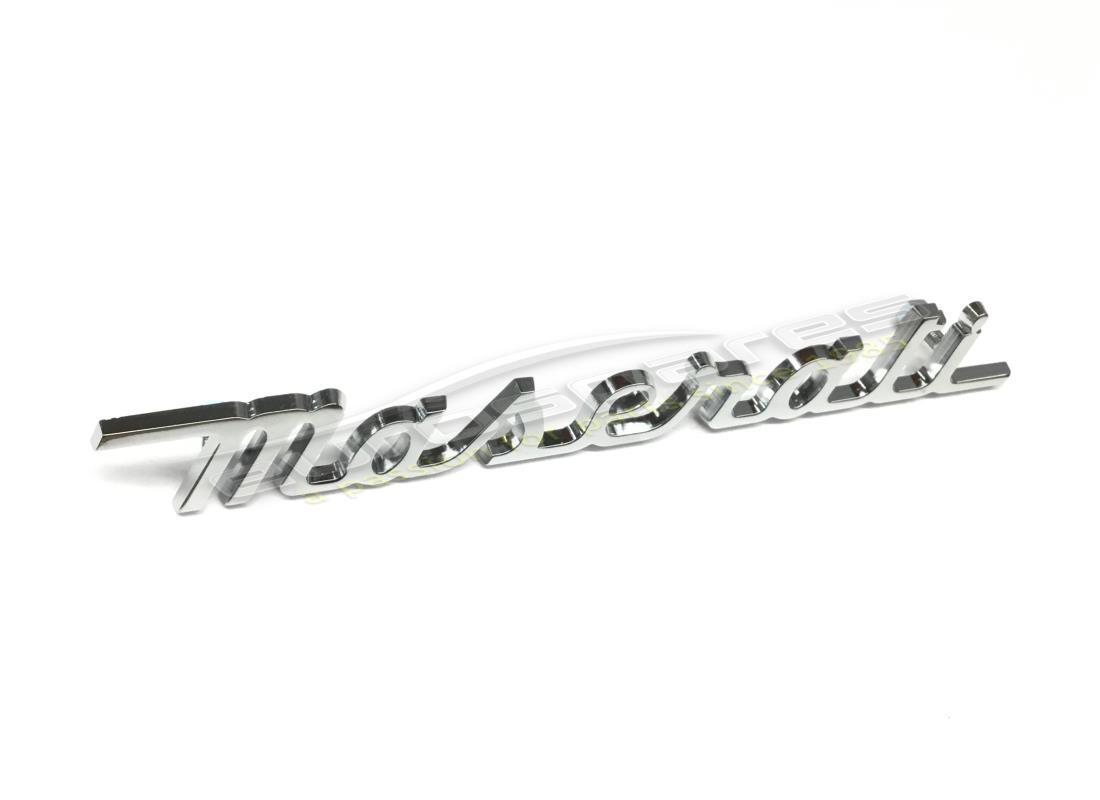 NOUVEAU Maserati SCRIPT CHROME. NUMÉRO DE PIÈCE 107BV57591 (1)
