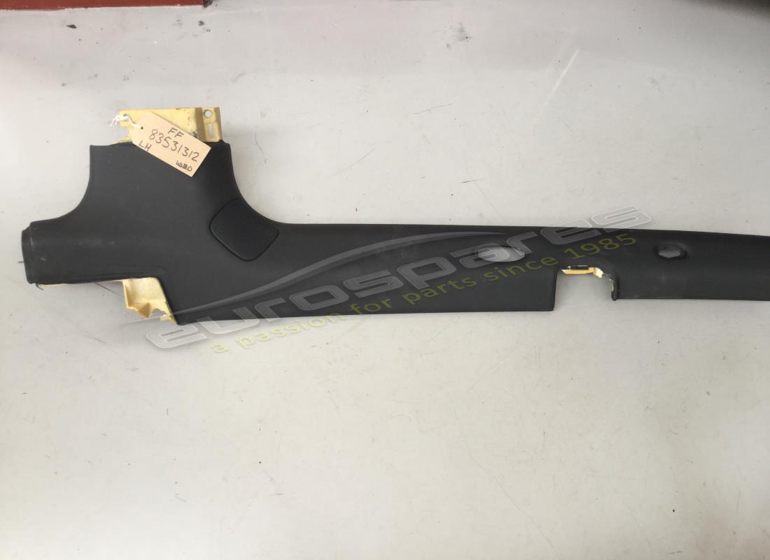 UTILISÉ Ferrari GARNITURE DE SEUIL GAUCHE. NUMÉRO DE PIÈCE 83531312 (1)