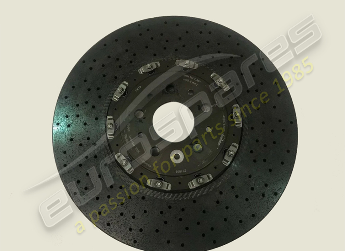 nouveau disque de frein avant ferrari, 398 x 36 carbone-céramique. référence 251858 (1)