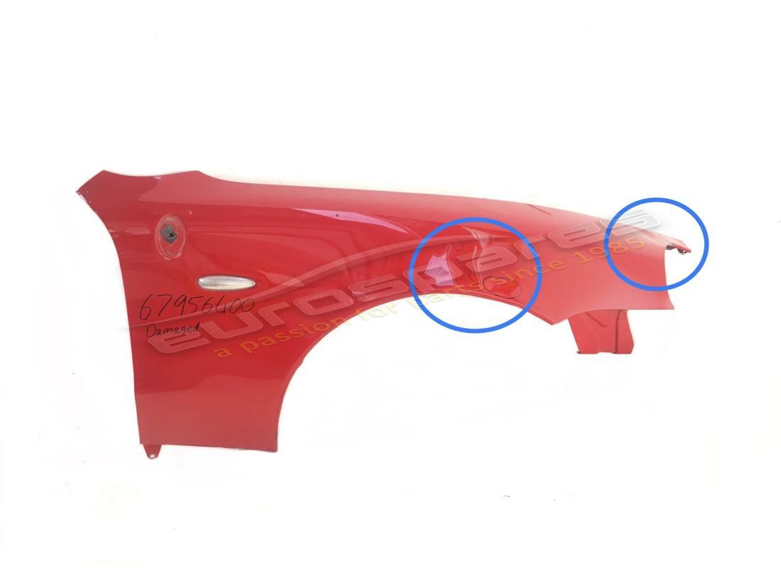 UTILISÉ Maserati PARAFANGO ANT.DX COMPLET DI MENS . NUMÉRO DE PIÈCE 67956400 (1)