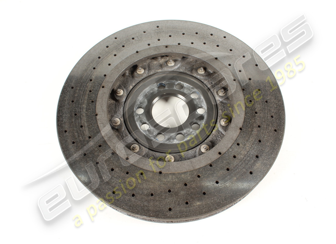 disque de frein avant droit en céramique d'occasion lamborghini (ventilé). numéro de pièce 470615302g (3)