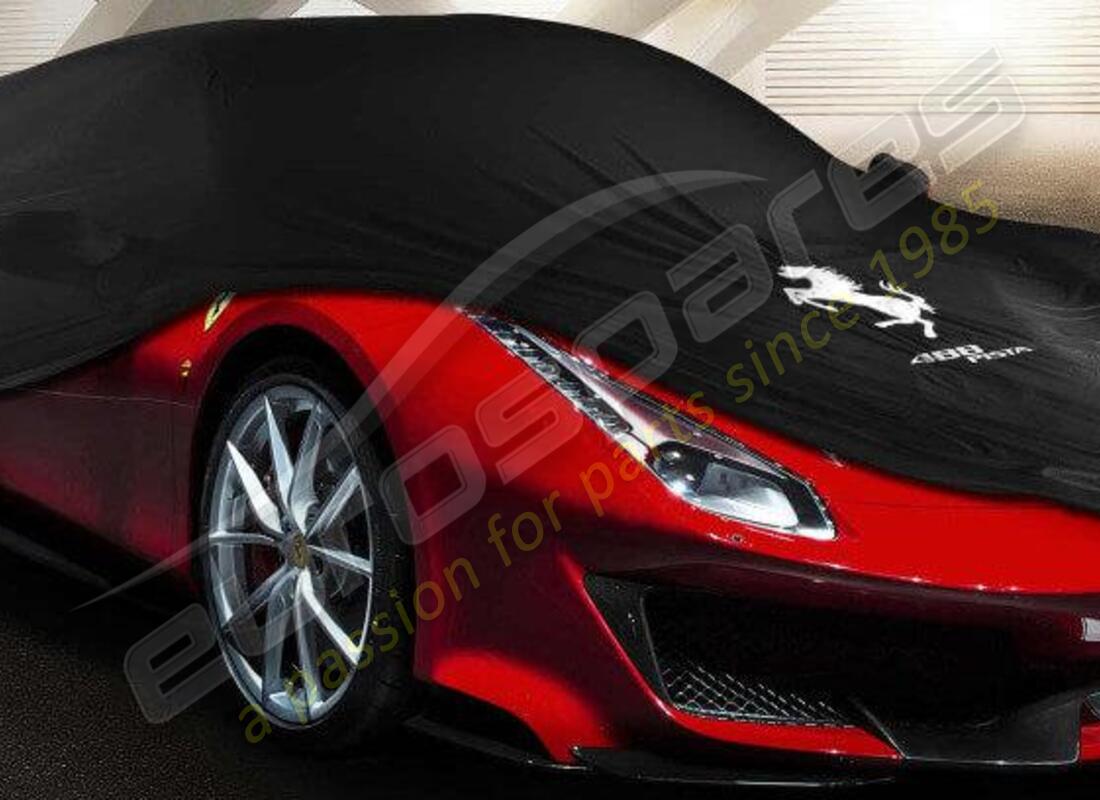 NOUVELLE HOUSSE DE VOITURE D'INTÉRIEUR PISTA BLACK Ferrari. NUMÉRO DE PIÈCE 70005075 (1)