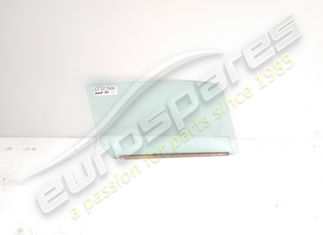 UTILISÉ Ferrari VITRE DE PORTE DROITE COMPLÈTE GTS . NUMÉRO DE PIÈCE 62327100 (1)