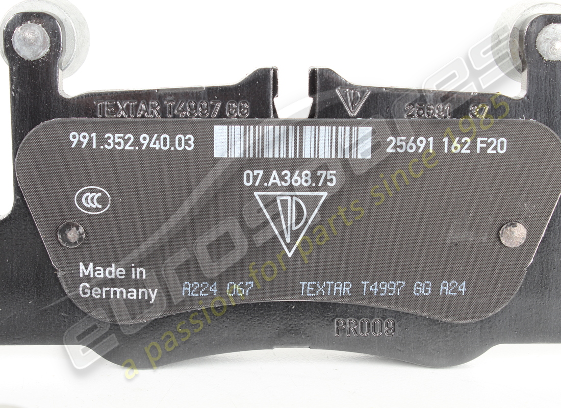 nouveau porsche 1 jeu de plaquettes de frein pour frein à disque. numéro de pièce 99135294904 (3)