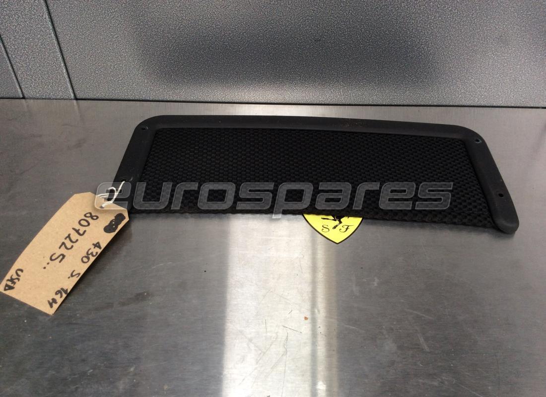 UTILISÉ Ferrari POCHE FILET SUR LE DOSSIER DU SIÈGE. NUMÉRO DE PIÈCE 807225.. (1)