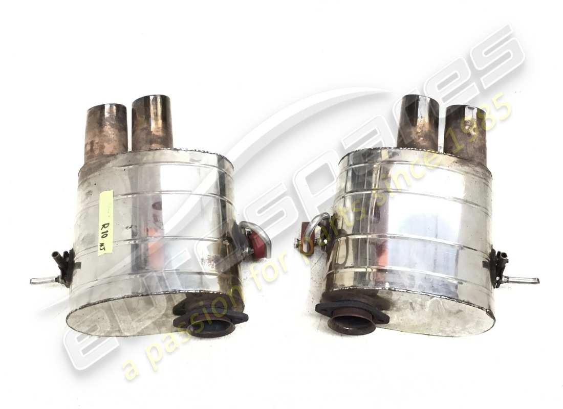 jeu de silencieux d'échappement eurospares utilisé (acier inoxydable). numéro de pièce eap1226105 (3)