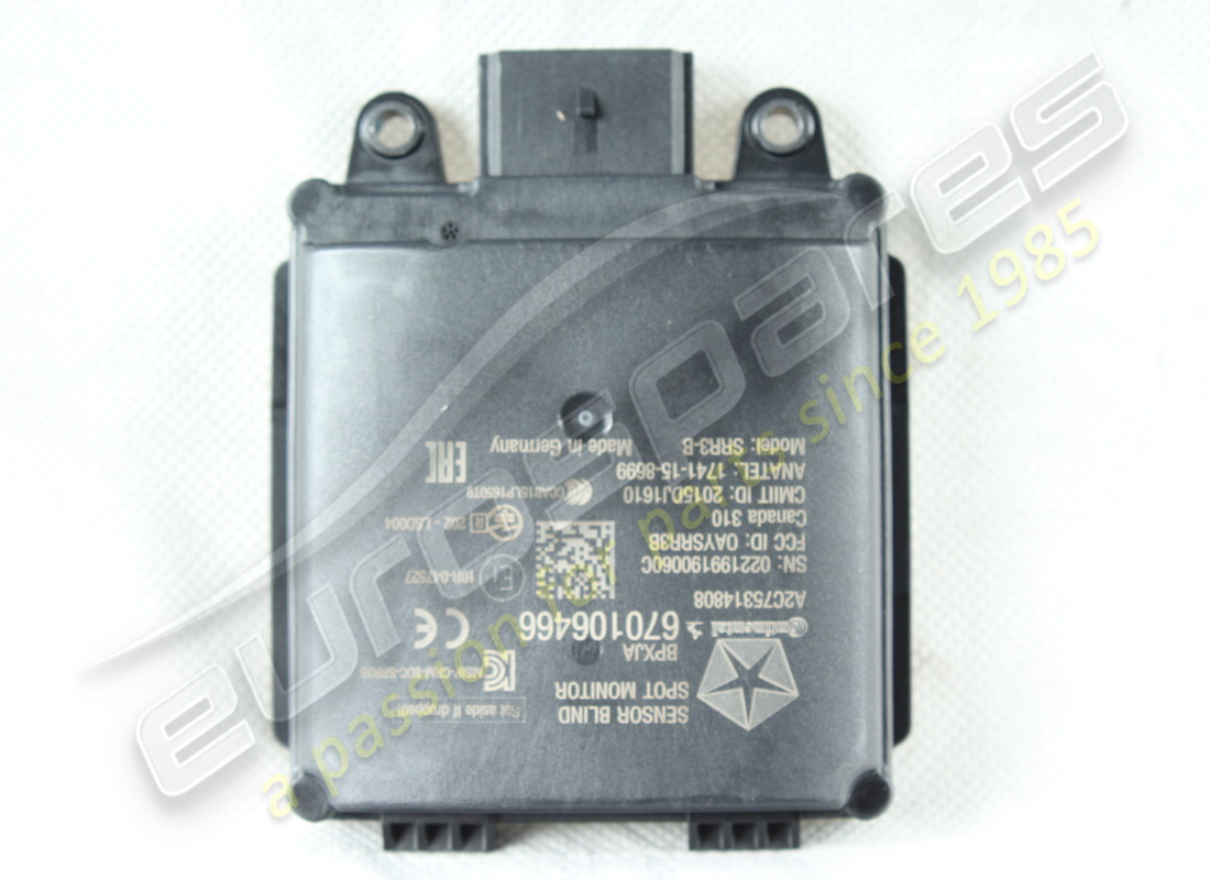 nouveau maserati ecu achetez lbss-angle mort gauche. numéro de pièce 670106466 (3)