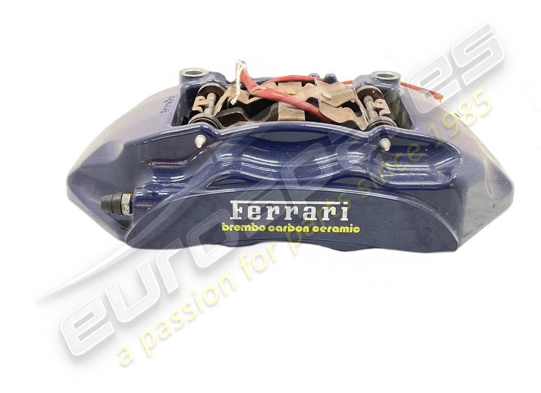 UTILISÉ Ferrari ÉTRIER ARRIÈRE DROIT AVEC PLAQUETTES. NUMÉRO DE PIÈCE 311681 (1)