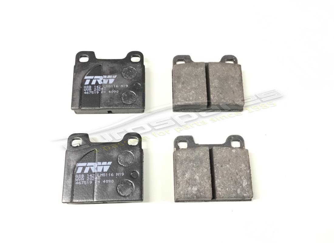 nouveaux lamborghini kits de plaquettes de frein arrière ensemble de 4. numéro de pièce 003220800 (1)