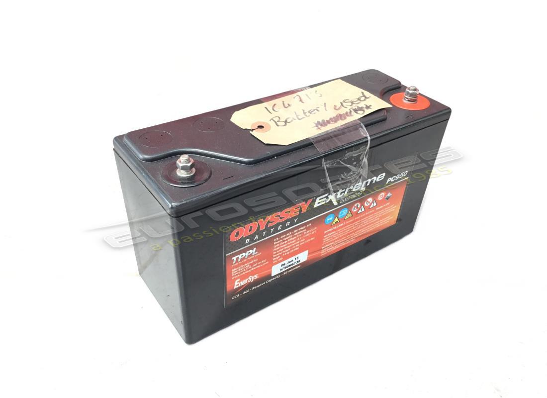 Ferrari BATTERIE UTILISÉE. NUMÉRO DE PIÈCE 164713 (1)