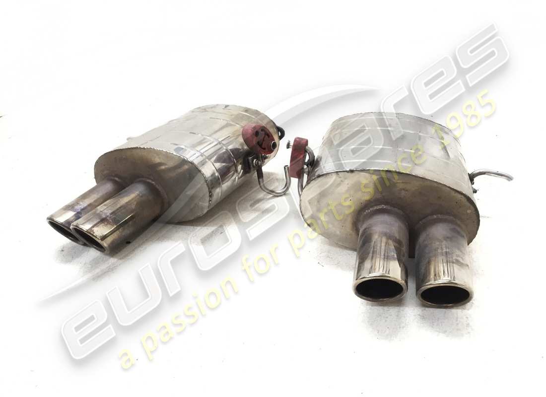 ENSEMBLE DE SILENCIEUX D'ÉCHAPPEMENT Eurospares UTILISÉ (ACIER INOXYDABLE) . NUMÉRO DE PIÈCE EAP1226105 (1)