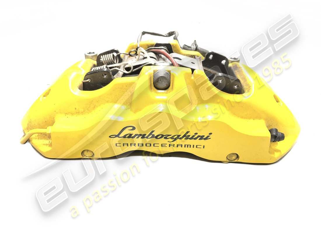 utilisé lamborghini étrier avant en jaune. numéro de pièce 4t0615106cb (1)