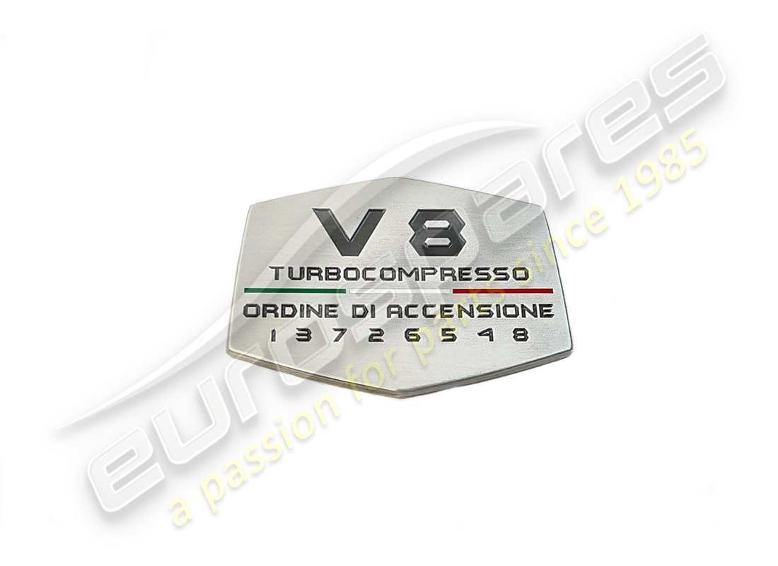 nouvelle plaque de fermeture lamborghini. numéro de pièce 4ml103115 (1)