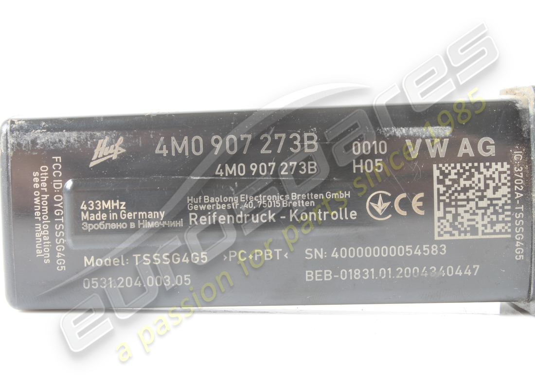 utilisé lamborghini diag-adr de pression des pneus : 065. numéro de pièce 4m0907273b (4)