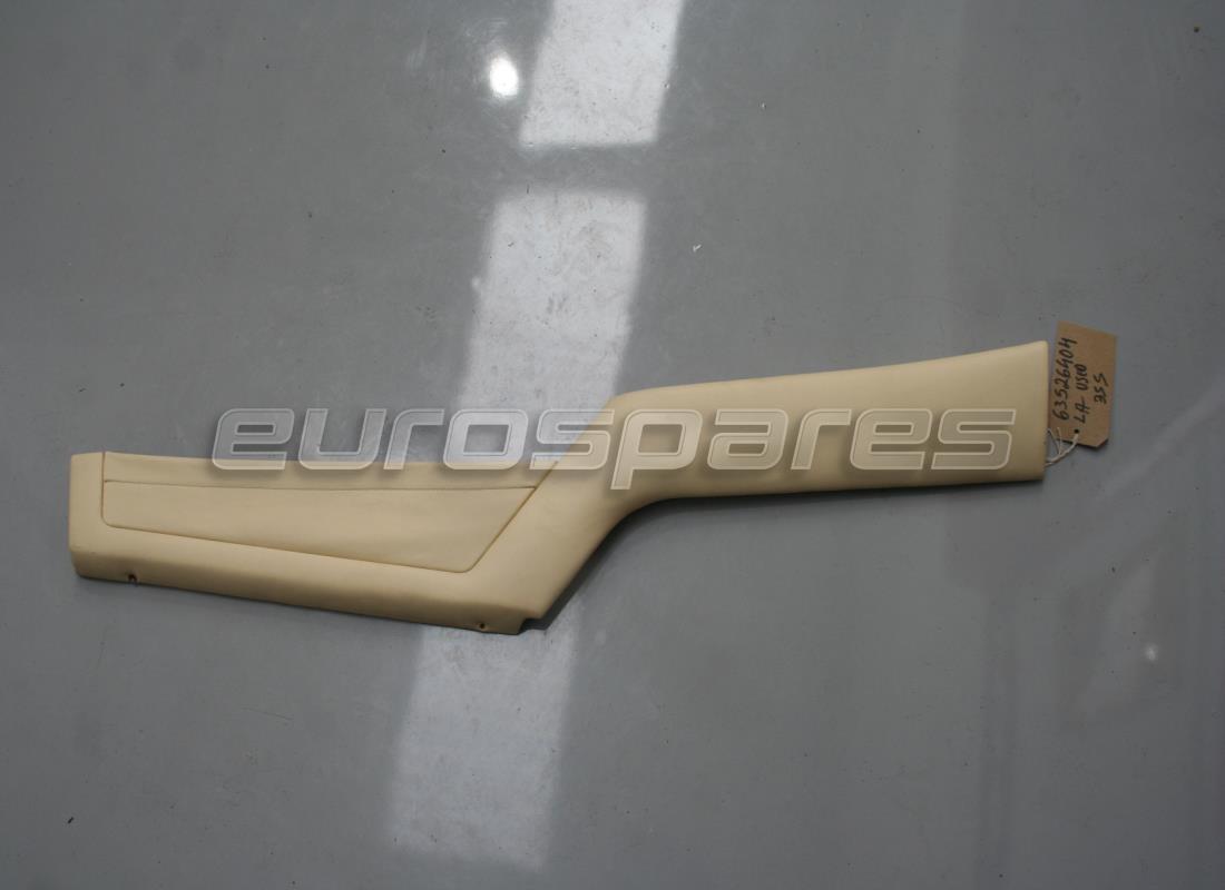 UTILISÉ Ferrari DOUBLURE LH SHIELD EN CRÈME VM3997 . NUMÉRO DE PIÈCE 63526404 (1)
