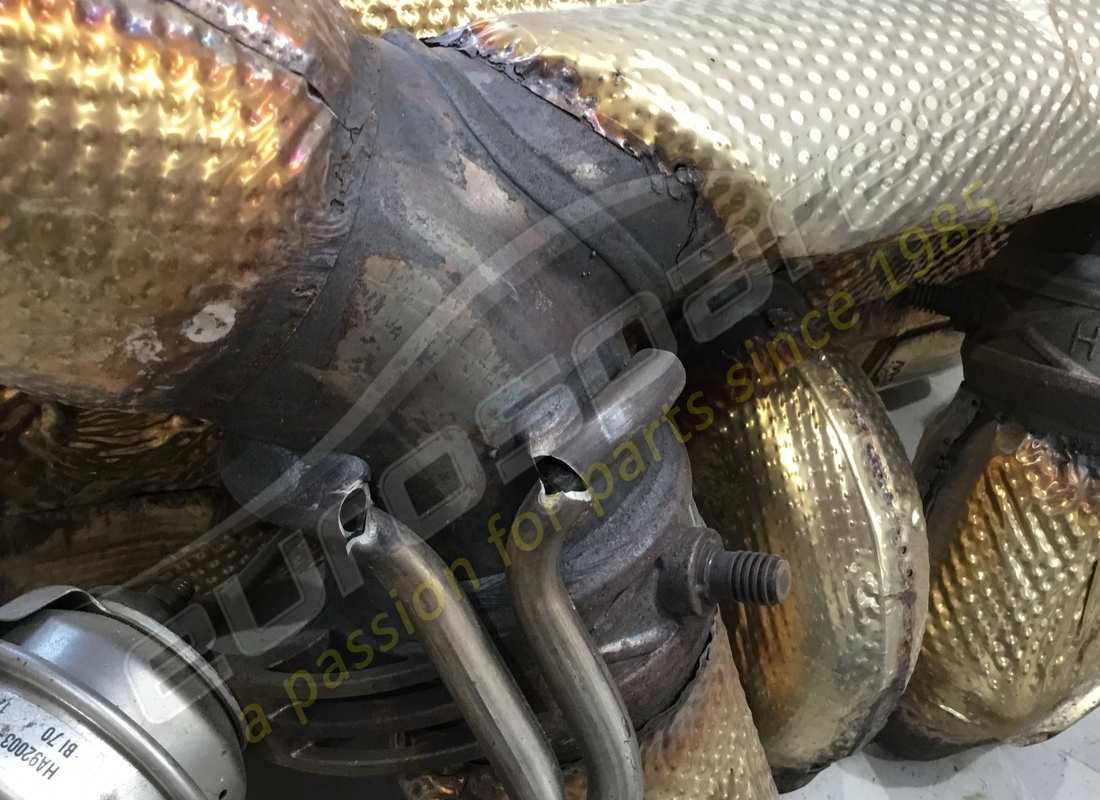 silencieux lamborghini senza cat endommagé. numéro de pièce 470251051l (5)