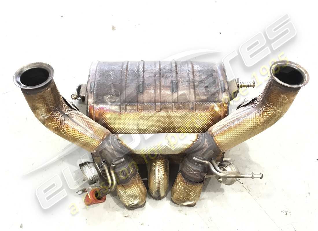 silencieux lamborghini senza cat endommagé. numéro de pièce 470251051l (4)