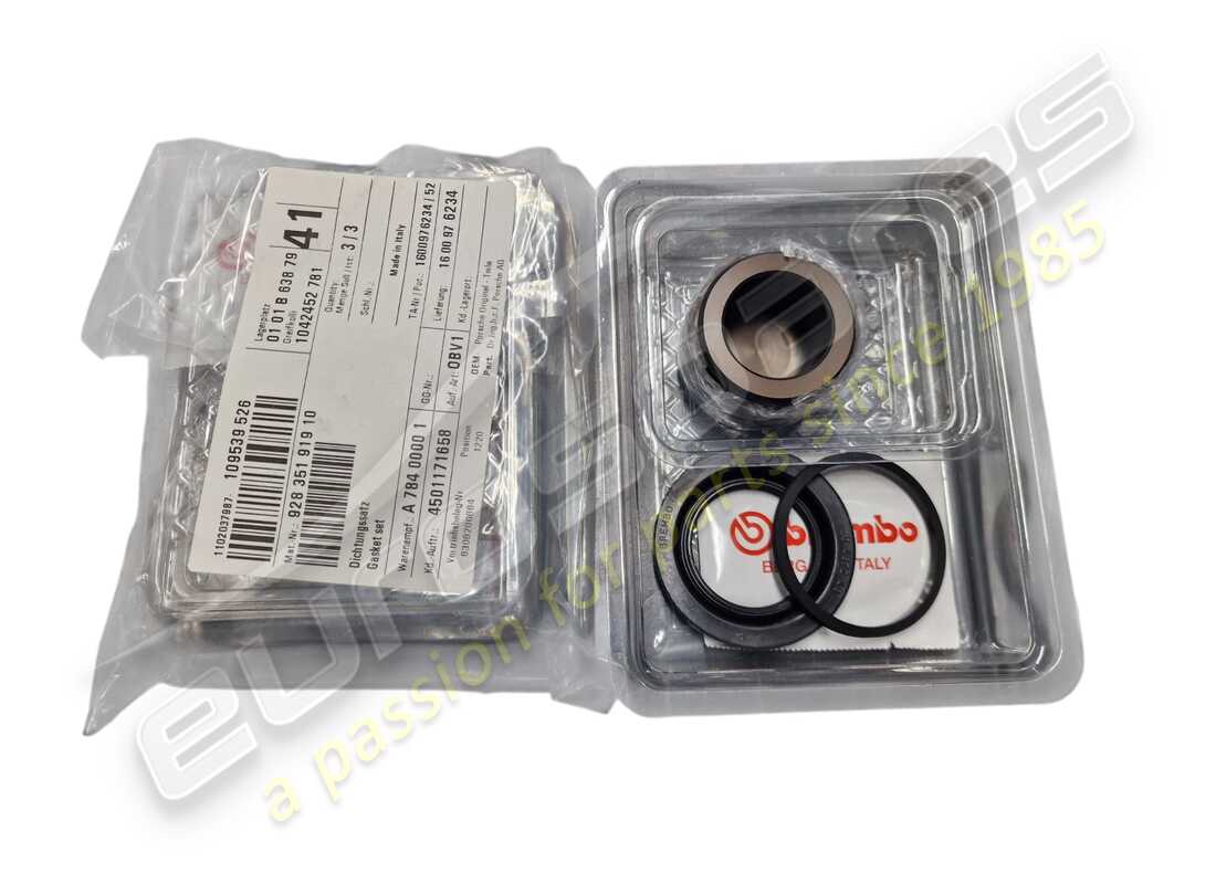 nouveau porsche jeu de joints pour étrier - comprenant : - piston - coupe - coupe - 1 $ mm. numéro de pièce 92835191910 (1)
