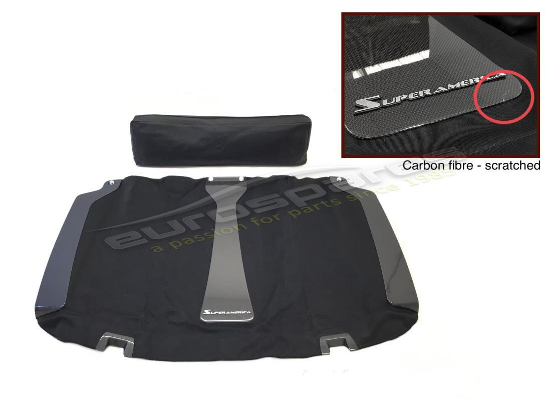 KIT DE PROTECTION DE VITRE Ferrari UTILISÉ. NUMÉRO DE PIÈCE 69459800 (1)