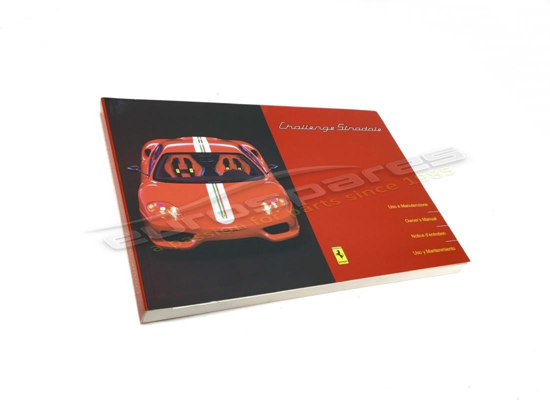 nouveau manuel du propriétaire ferrari. numéro de pièce 67918300 (1)