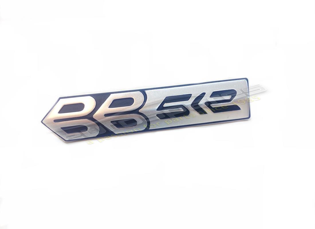 NOUVEAU MOTIF ARRIÈRE Ferrari "512BB" . NUMÉRO DE PIÈCE 50371806 (1)