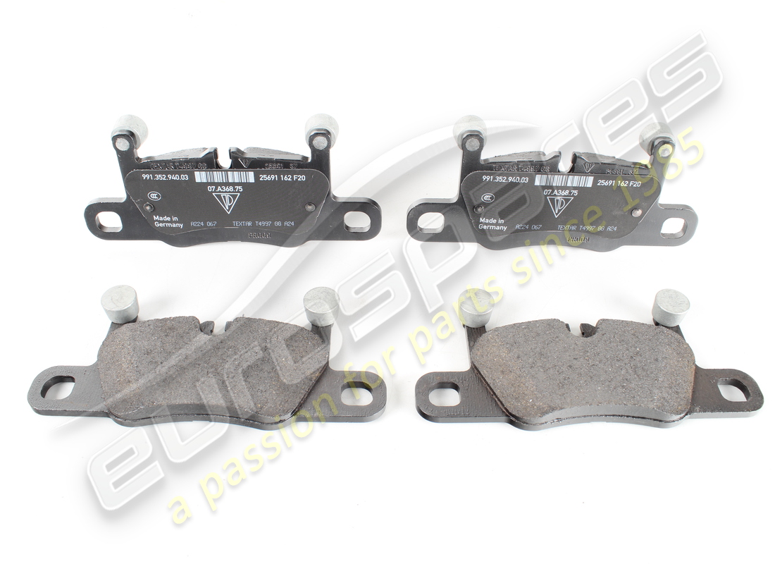nouveau porsche 1 jeu de plaquettes de frein pour frein à disque. numéro de pièce 99135294904 (1)
