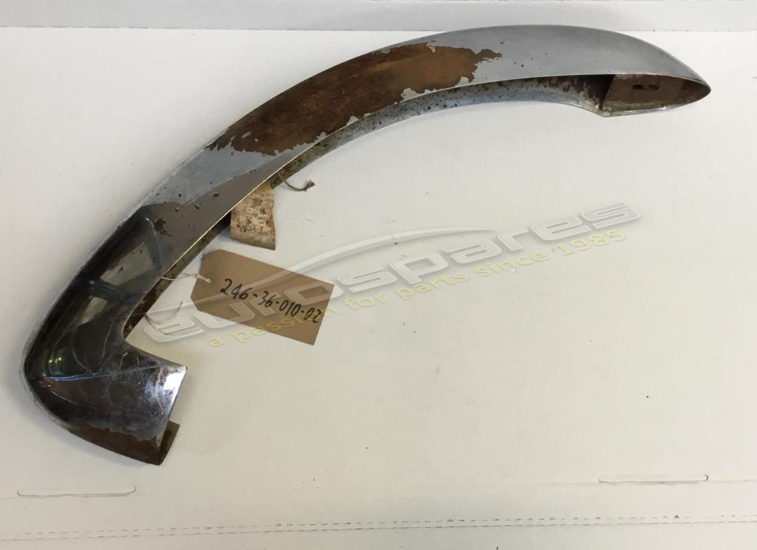 used ferrari rh rear quarter bumper oe 275. part number 2463601002 (1)