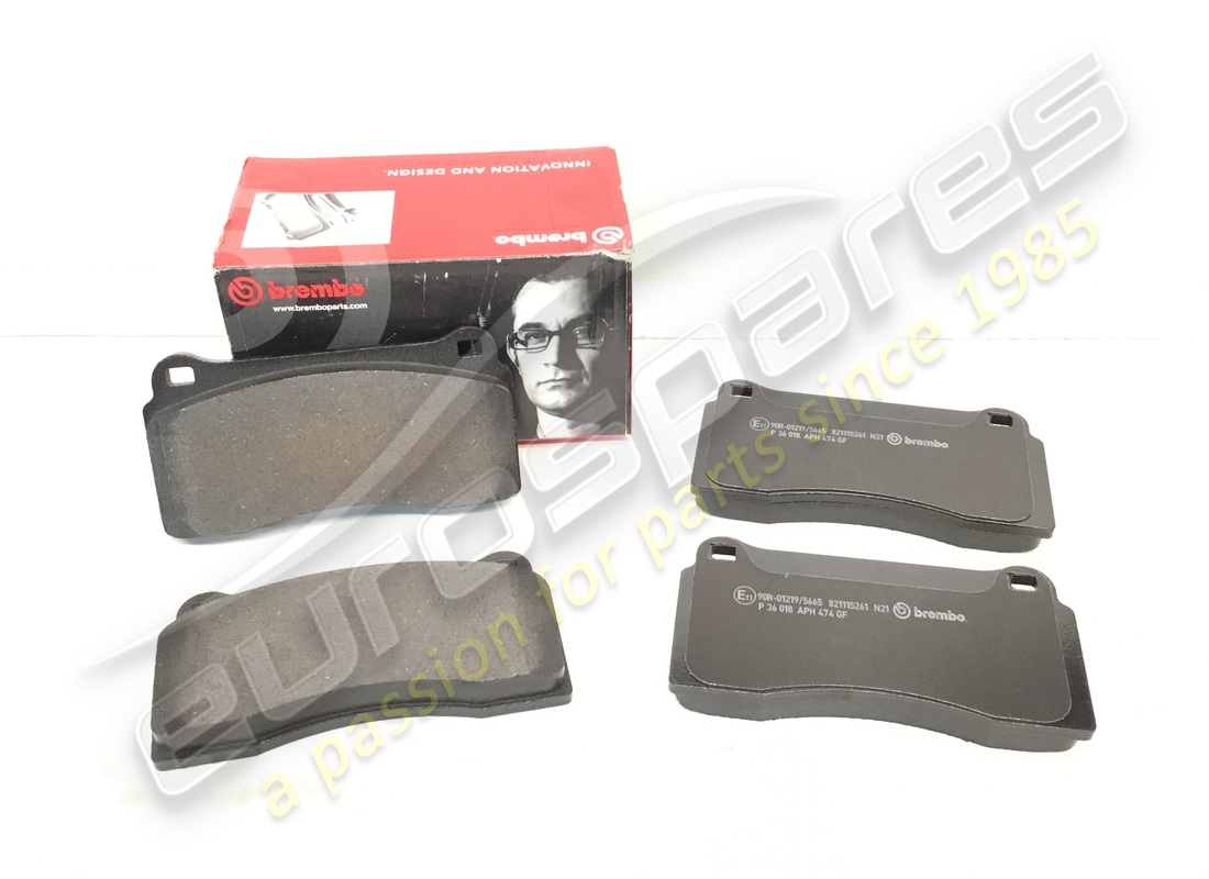 nouveau eurospares jeu de plaquettes avant (brembo). numéro de pièce 148983a (1)