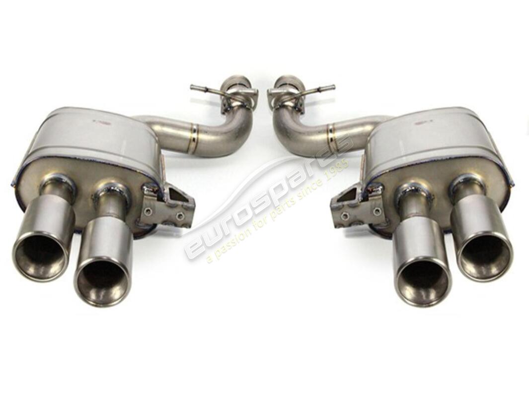 nouveau tubi 599 kit de silencieux en titane gtb sans valve avec bordino. numéro de pièce tsfe599c06003t (1)